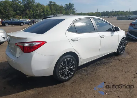 2016 Toyota Corolla S Plus z USA, uszkodzony, nr VIN 5YFBURHE6GP400601